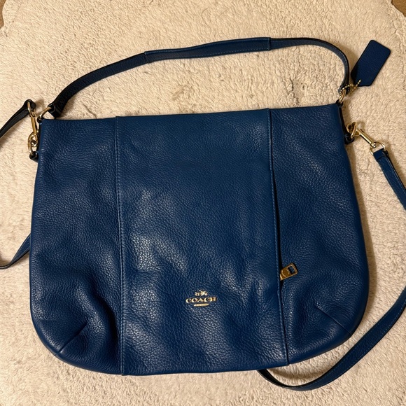 Coach BLUE Crossbody - Beautiful - Picture 5 of 6